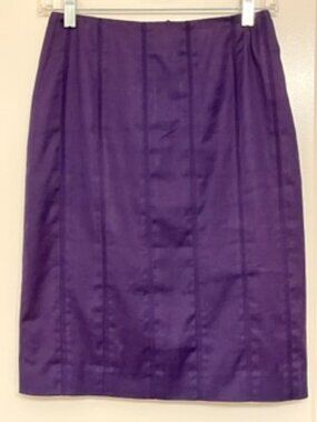 AKRIS  Punto Purple Skirt  Size 2